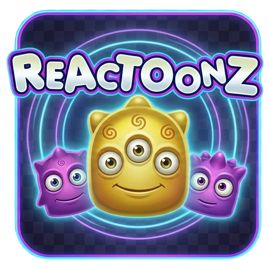 Site logo — Play the Reactoonz slot online in a casino with bonuses and free spins