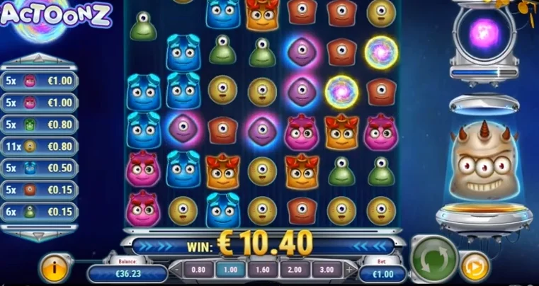 Main visual — Play the Reactoonz slot online for real money - review, bonuses and best casinos