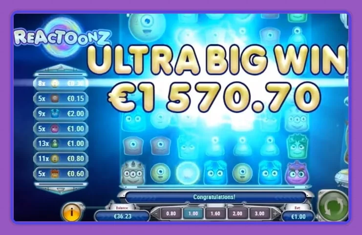 Play the Reactoonz slot online for real money - review, bonuses and best casinos — Main image
